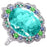925 Sterling Silver Citrine Gemstone Ring