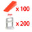 Tile Leveling System Clips