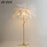 Modern Luxury Ostrich Feather LED Floor Lamp